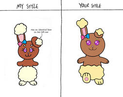 Cotton the Buneary in my style