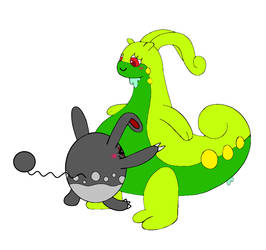Rakina hugs Clarx's belly