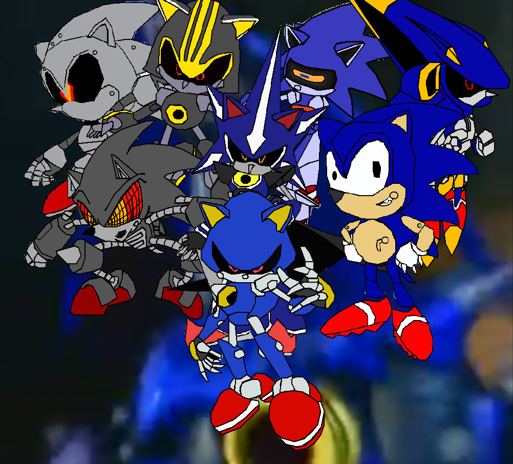 Neo metal sonic card by MechatheTecha on DeviantArt