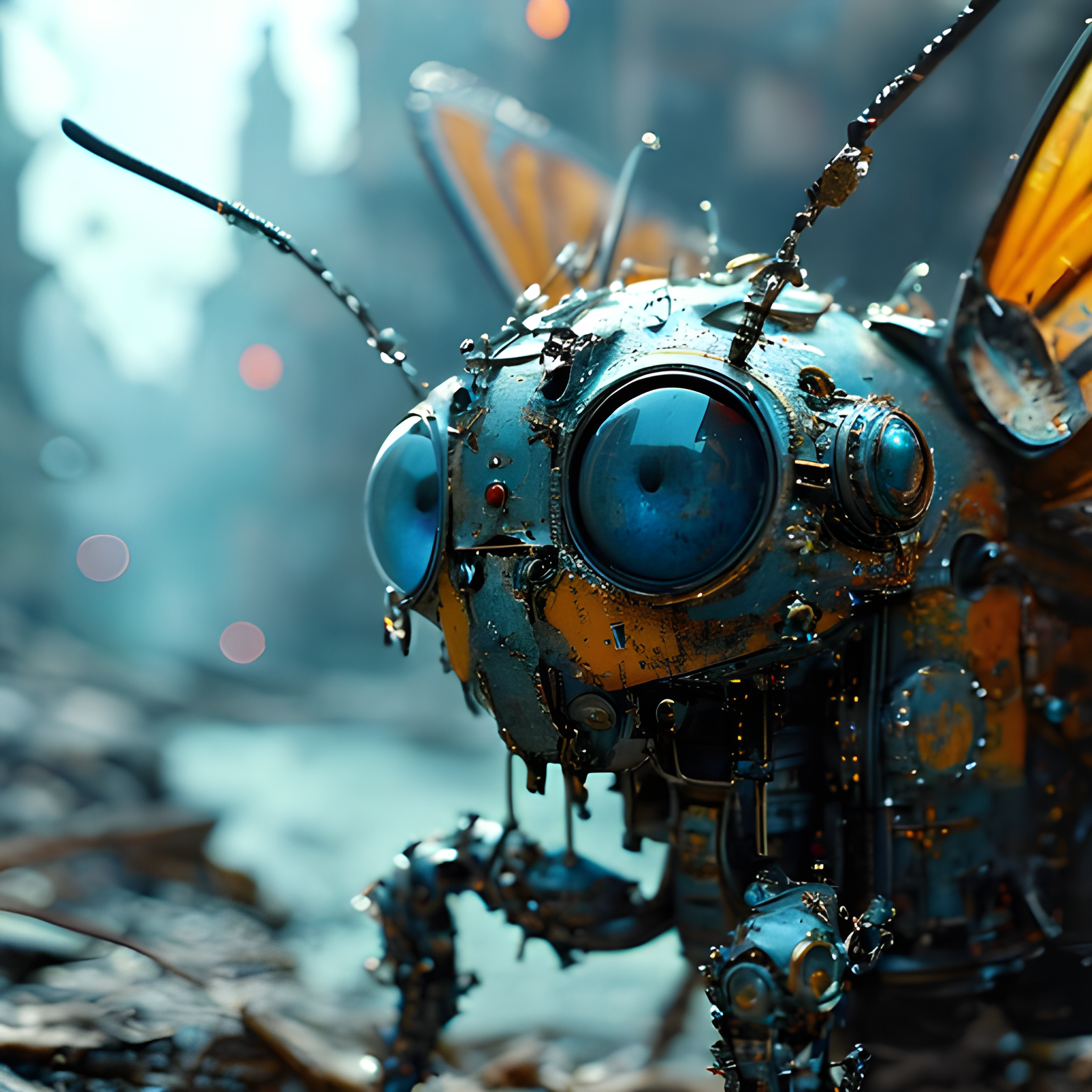 Bionic Stork Bionic insect by OSKARst on DeviantArt