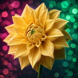 Yellow Dahlia