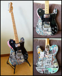 Painted Fender '72 Telecaster Custom