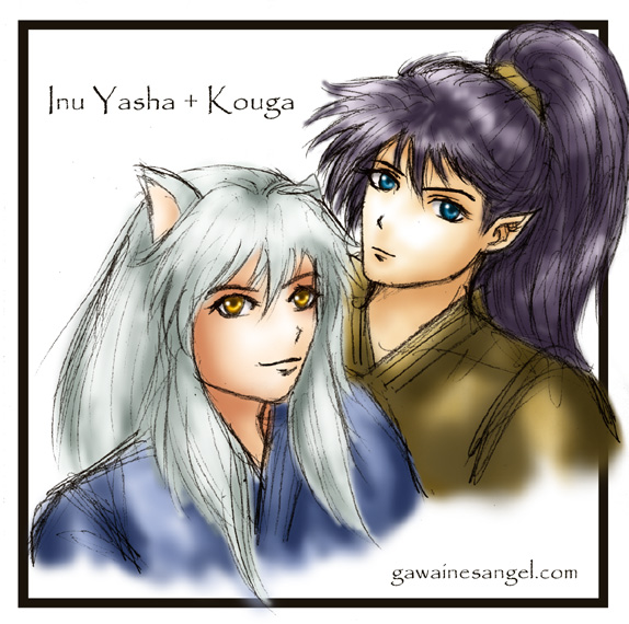 Inu Yasha + Kouga