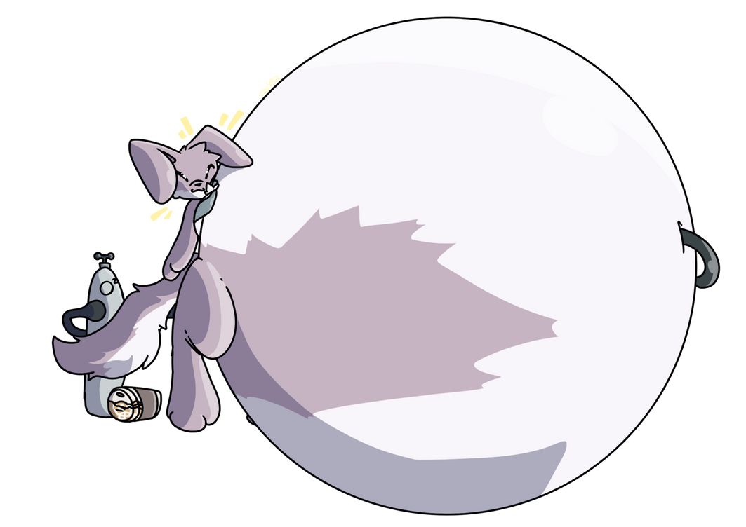 Bush Dog Inflatie Dog Character Inflation by BalloonIndigo4826 on DeviantArt