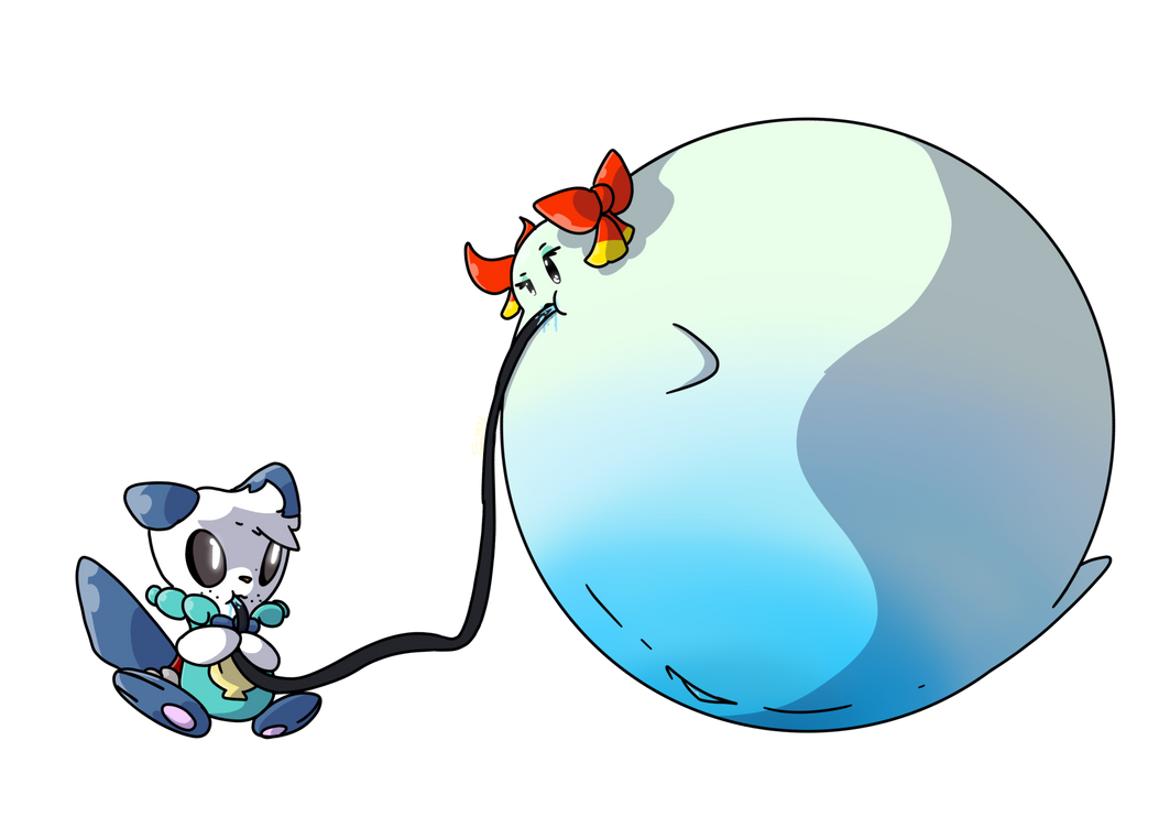 Lady Bow Inflation by BalloonIndigo4826 on DeviantArt