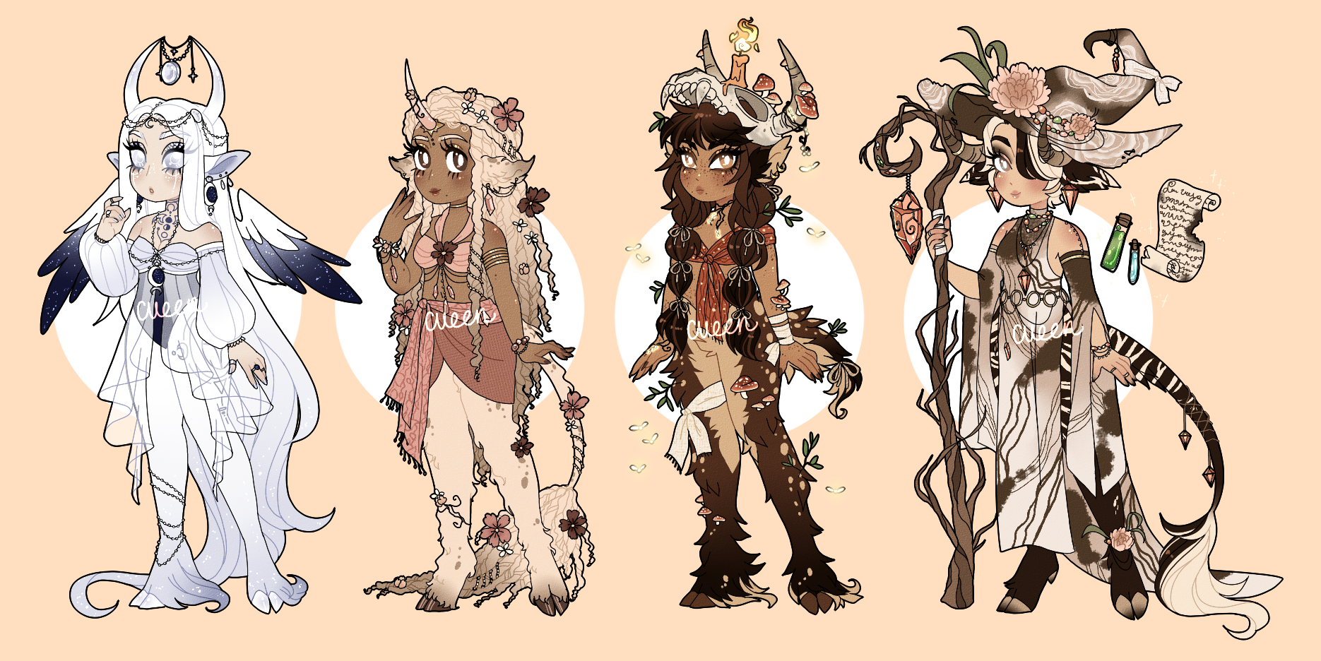 aesthetic satyr adopts part two!! (closed) by cueen on DeviantArt