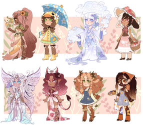 spring aesthetic adopts! (closed)