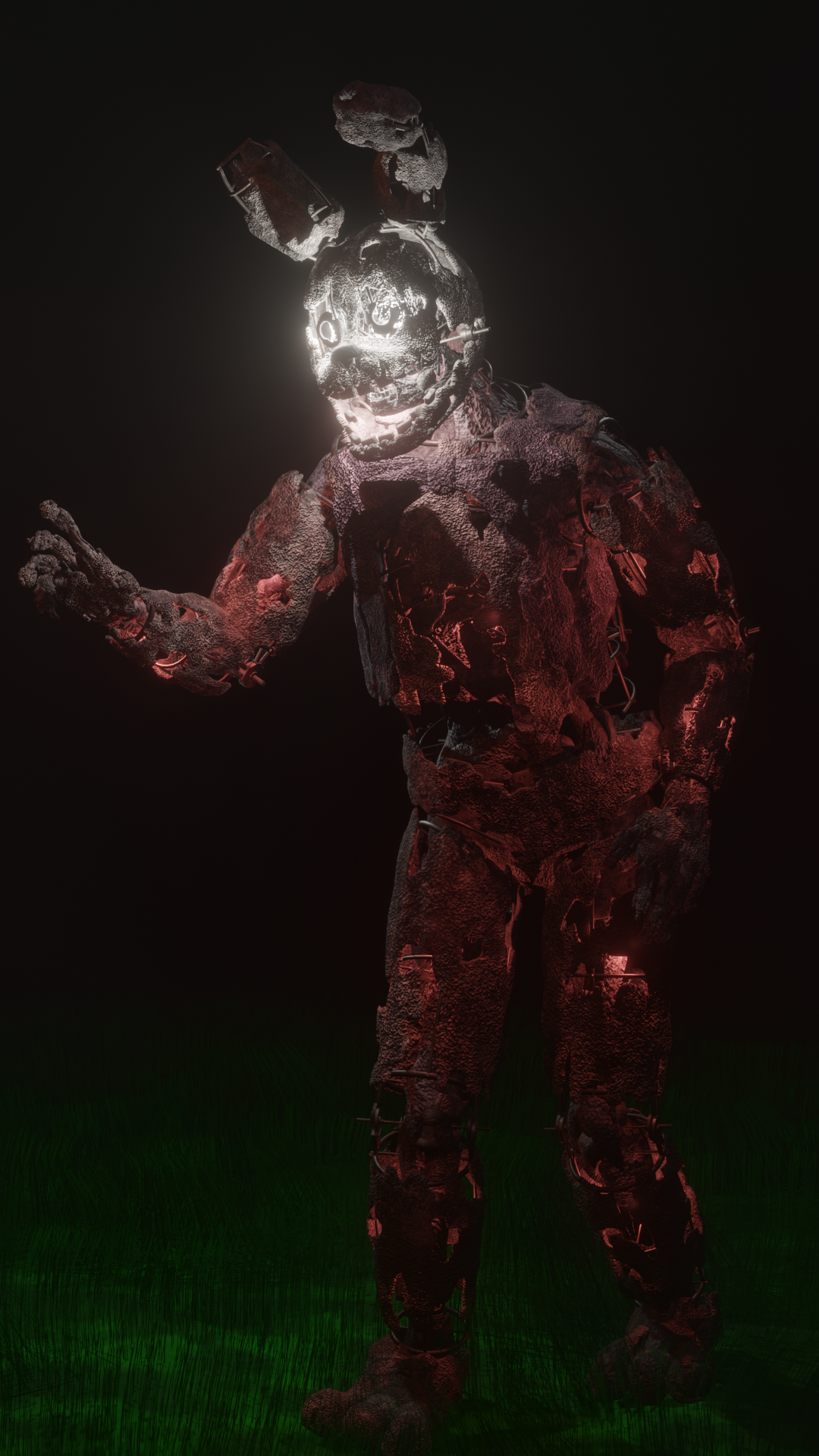 Fixed Realistic Spring Trap Realistic Springtrap render by RayzoIndustries on DeviantArt