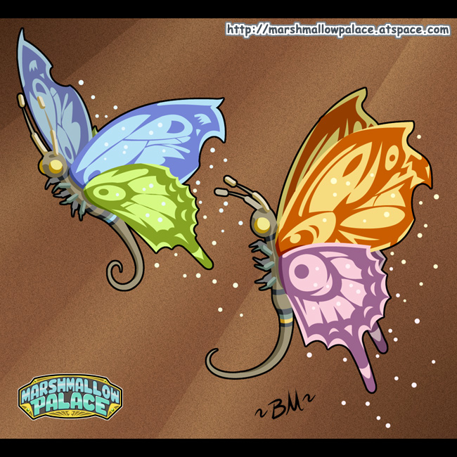 Mariposas de Vector