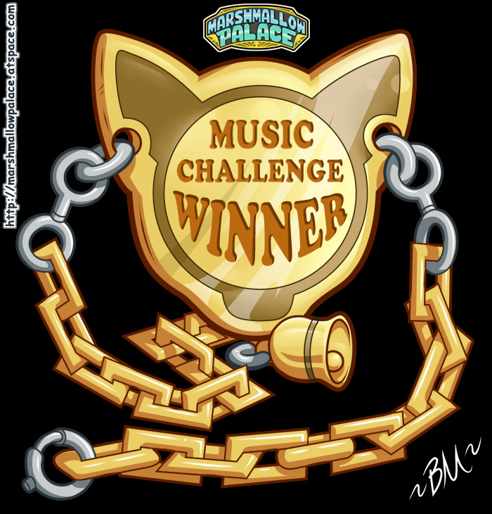 Music Medallion Commission by baby-marshmallow