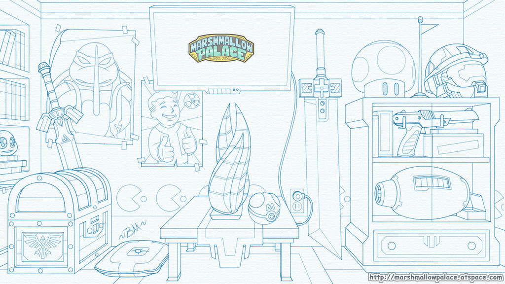 Backdrop Commission Sketch by baby-marshmallow