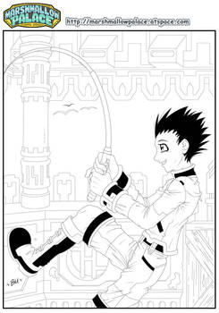 Gon Finishing Inked