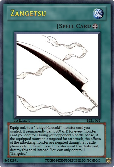 Zangetsu Zanpakuto