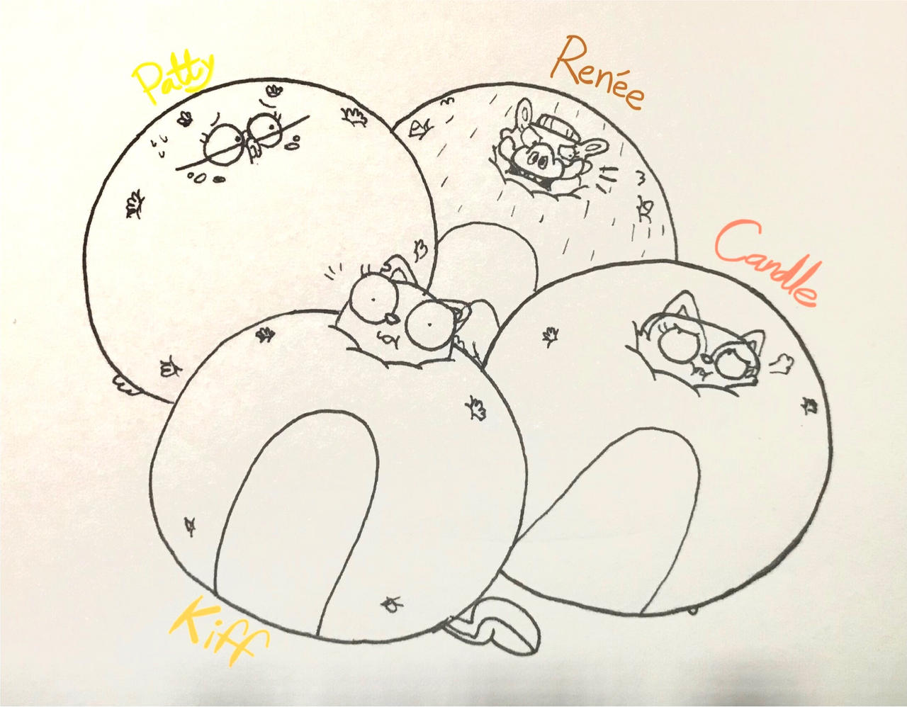 Kiff and 9 Friends Inflation by DavidLen on DeviantArt