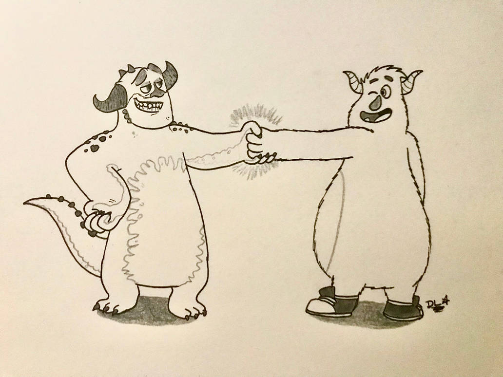 Rayburn Jr Vs Ruby Roy and Rayburn Jr. shaking hands together by DavidLen on DeviantArt