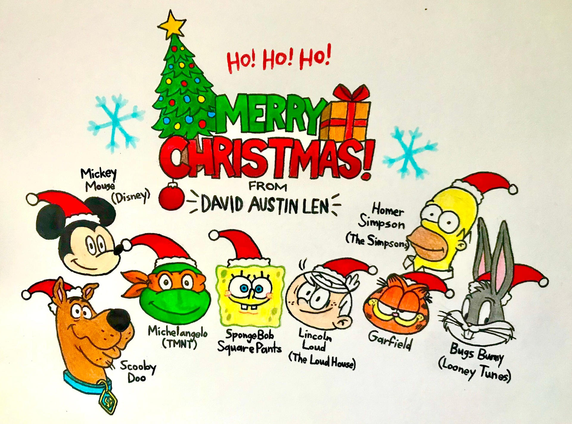 Len Merry Merry Christmas 2025 from David Austin Len! by DavidLen on DeviantArt