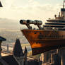 Inter Planetary Ferry Class 2 - Steampunk Series