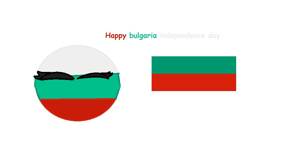 Happy bulgaria independence day