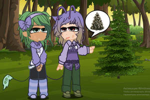 (Gacha edit) Christmas tree farm