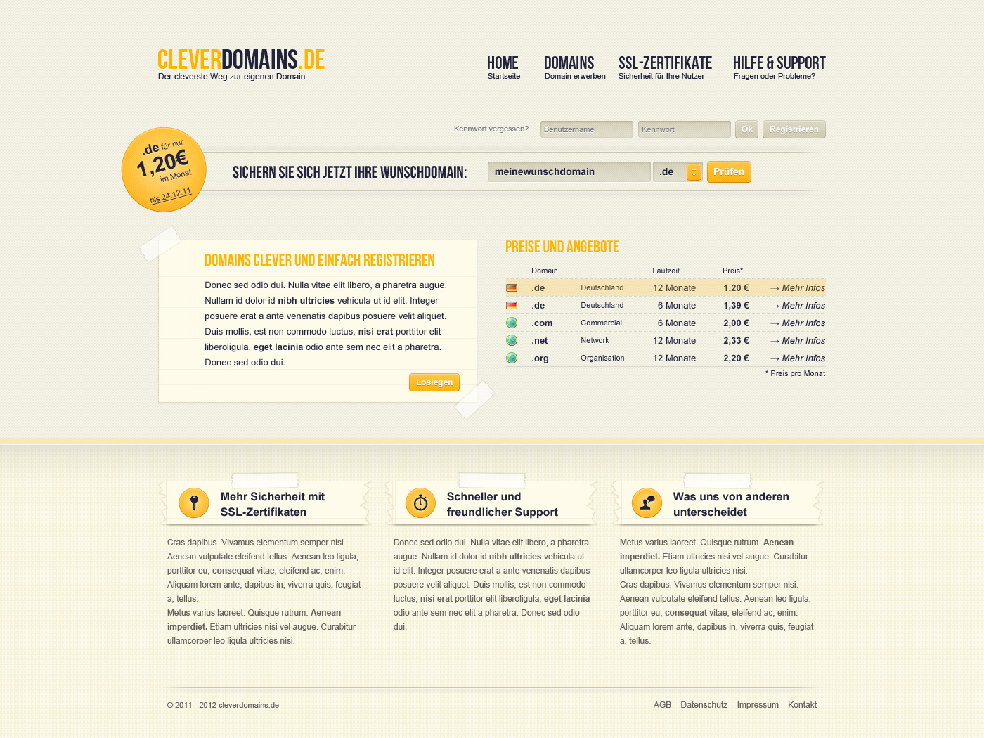 Cleverdomains Design