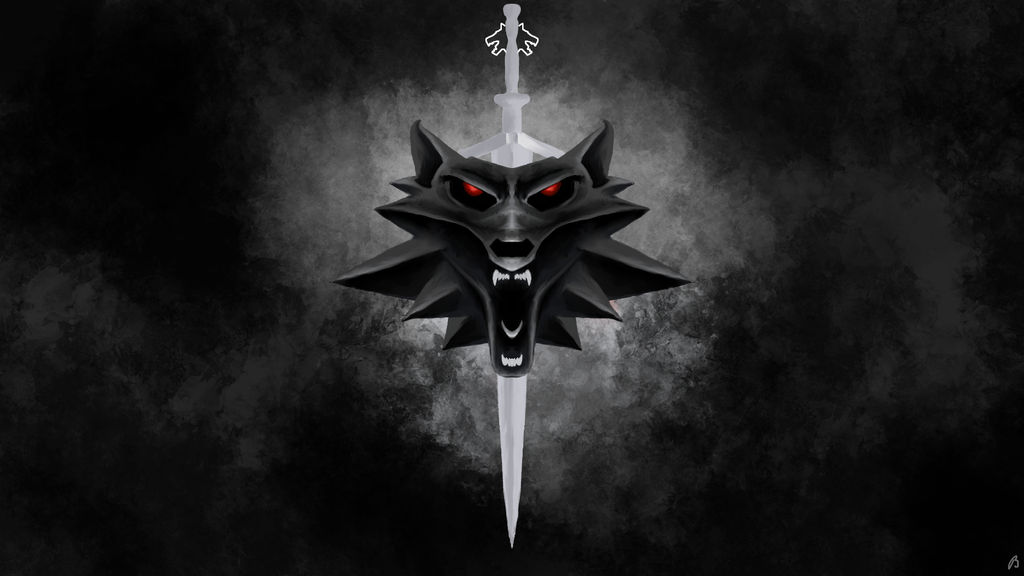 Witcher Pattern Background The Witcher background by nervacka on DeviantArt