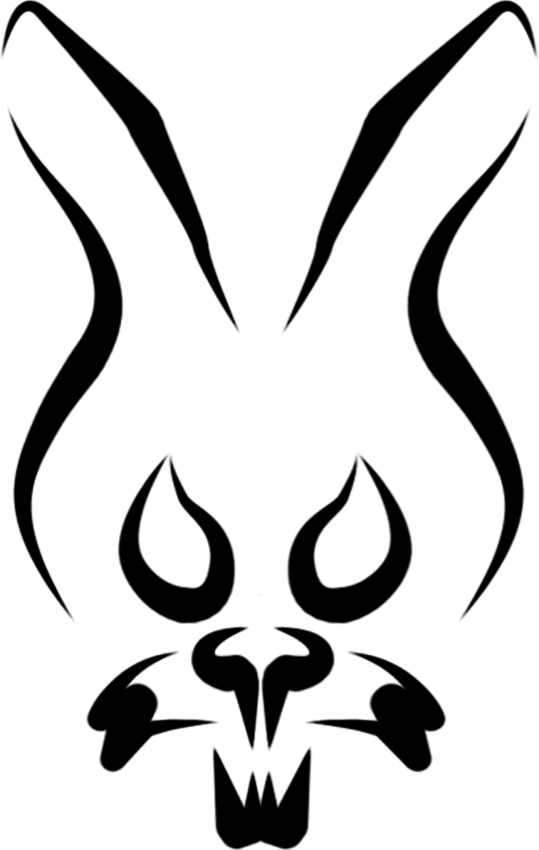 evil bunny tattoo