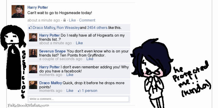 Suspicious Snape