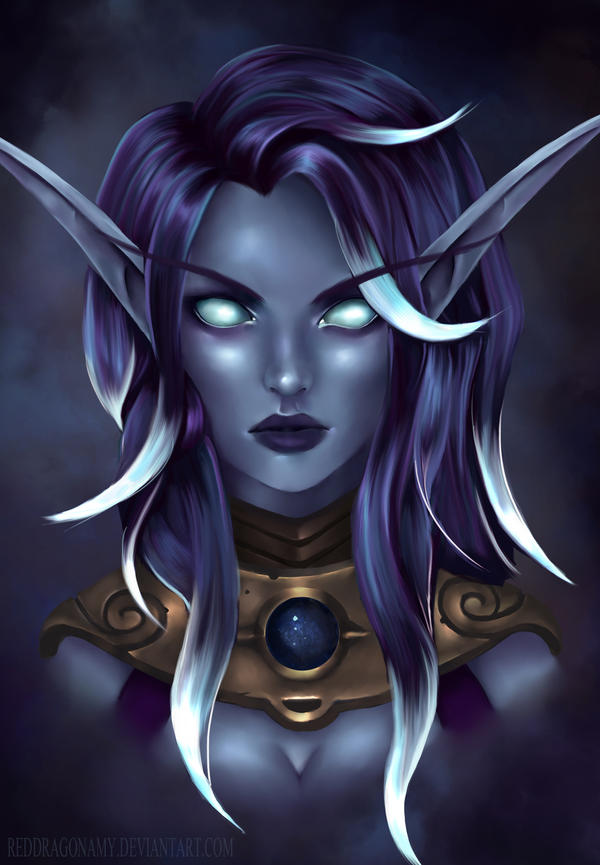Void Elf by RedDragonAmy on DeviantArt