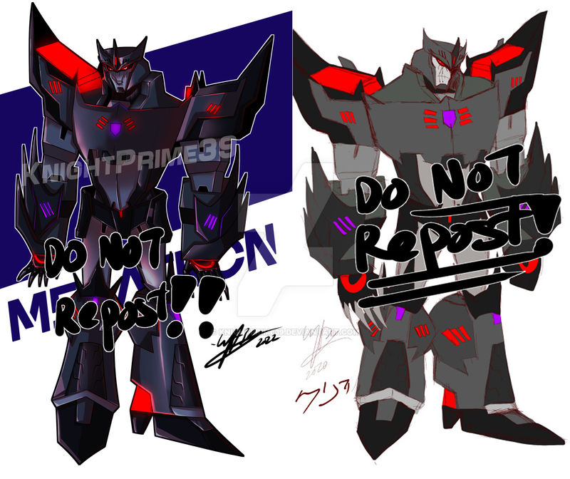2022 V 2020 (Fanmade Megatron Design RID2015) by KnightPrime39 on ...