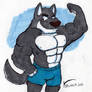 Muscle wolf