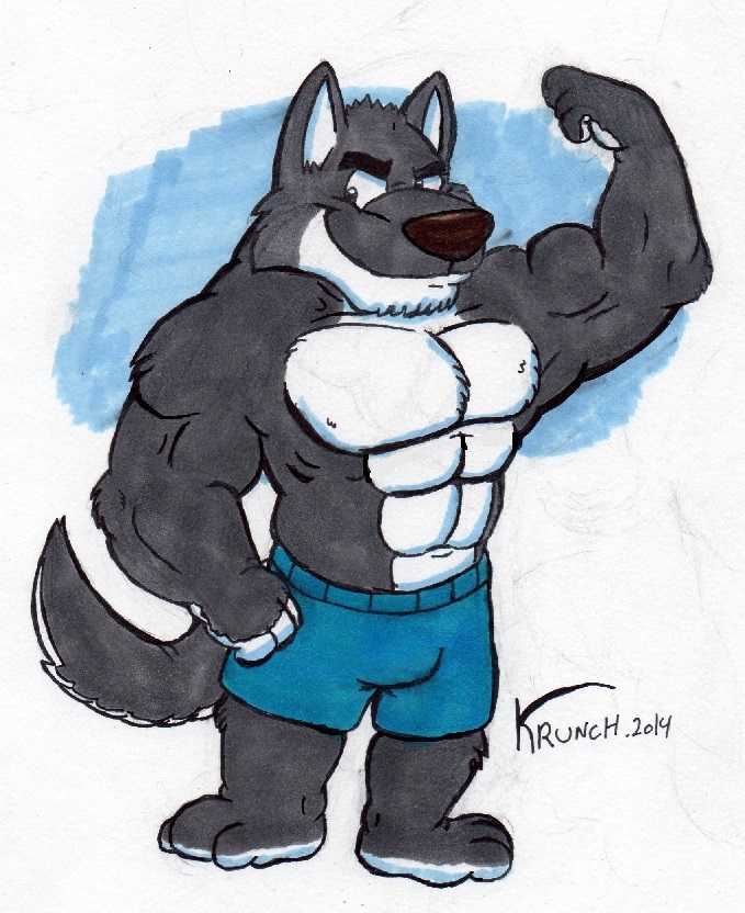 Muscle wolf