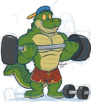 Croc weightlifting