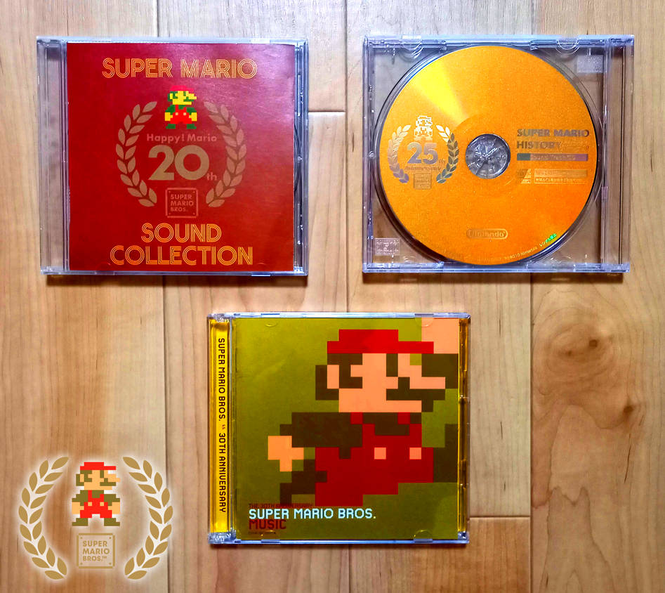 Super Mario Soundtrack CD 20th to 30th by Yuu9991 on DeviantArt
