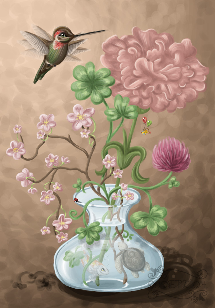Symbols of Luck and Welfare by Feathers-of-Love