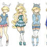 Fionna outfits