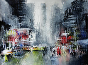 Manhattan painting