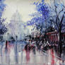 La Sorbonne - Paris - Watercolor Painting