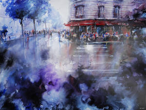 La Marine - Paris painting