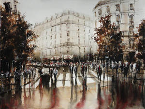 Paris watercolor