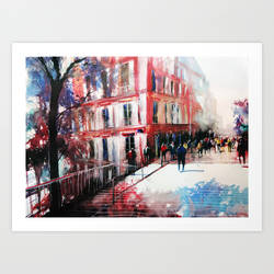 Paris Watercolor