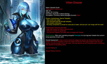 Villain Dossier: Powerplay by sliestwheel on DeviantArt