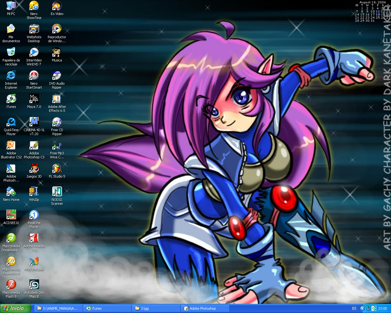 Elfa Spacial on my Desktop