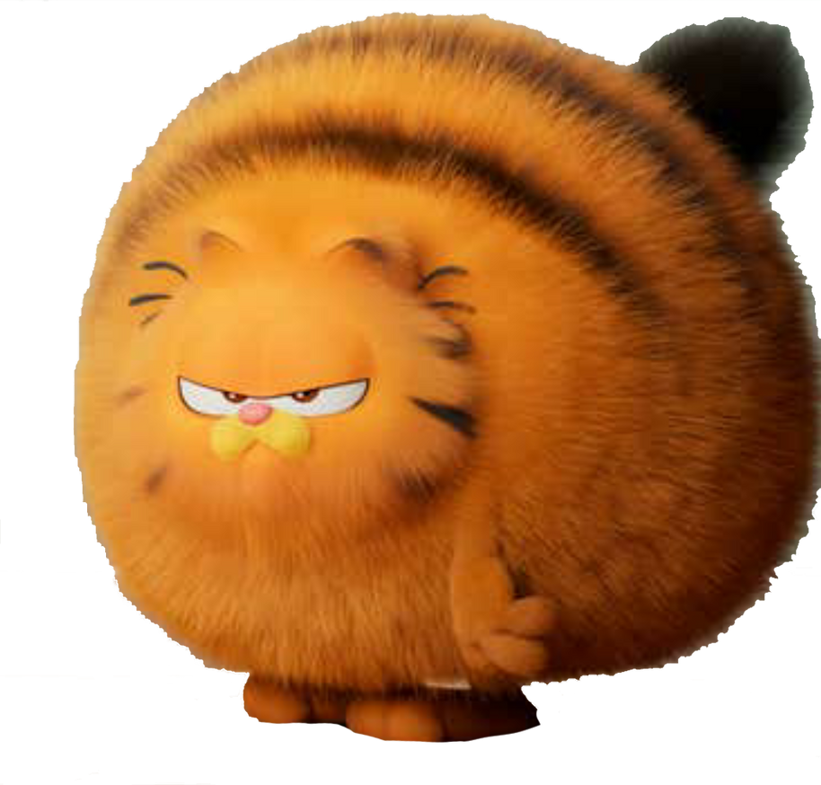 Fizzy Garfield (Chris Pratt) transparent by JazTheMurderDrone on DeviantArt
