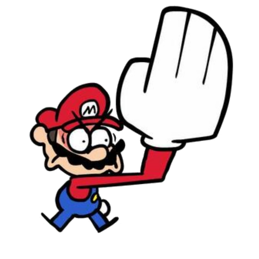Mario Slapping Terminalmontage Mario SLAP PNG by JazTheMurderDrone on DeviantArt