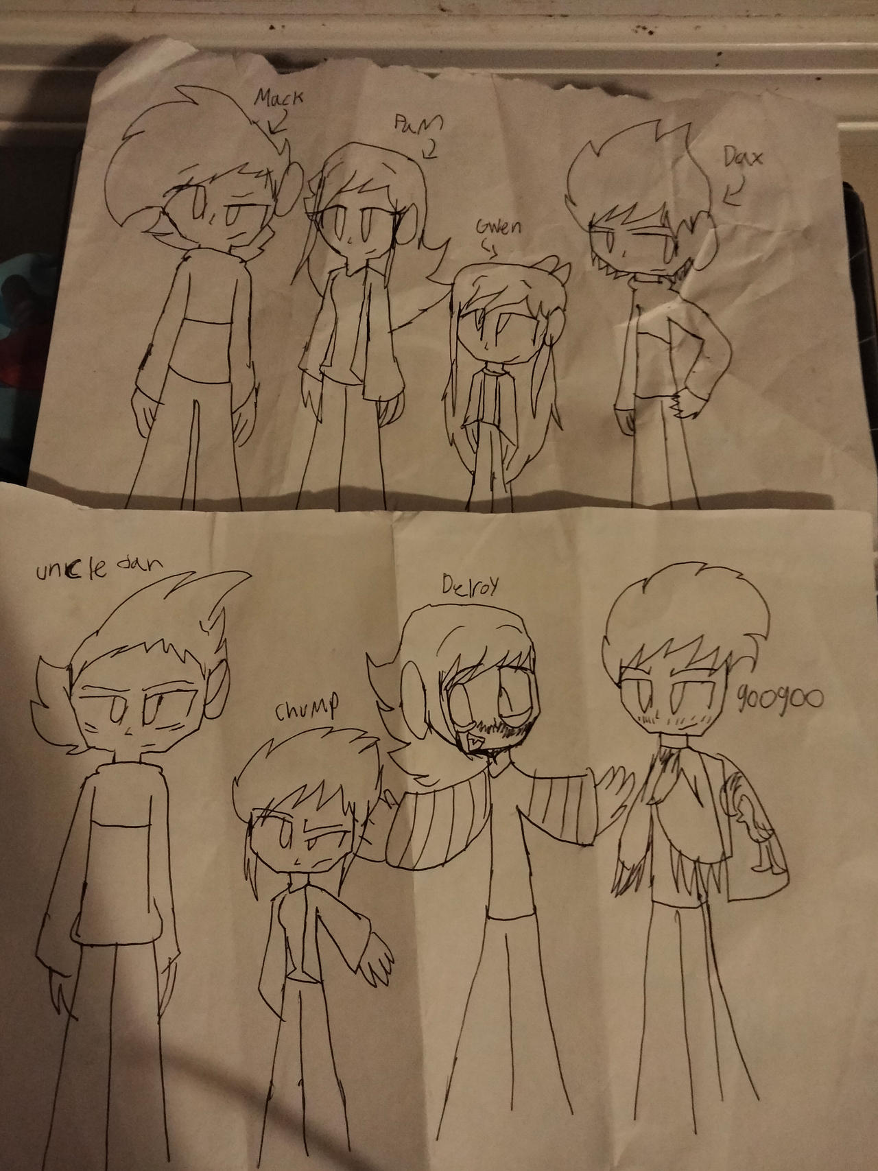 Migration Characters as Humans by JazTheMurderDrone on DeviantArt