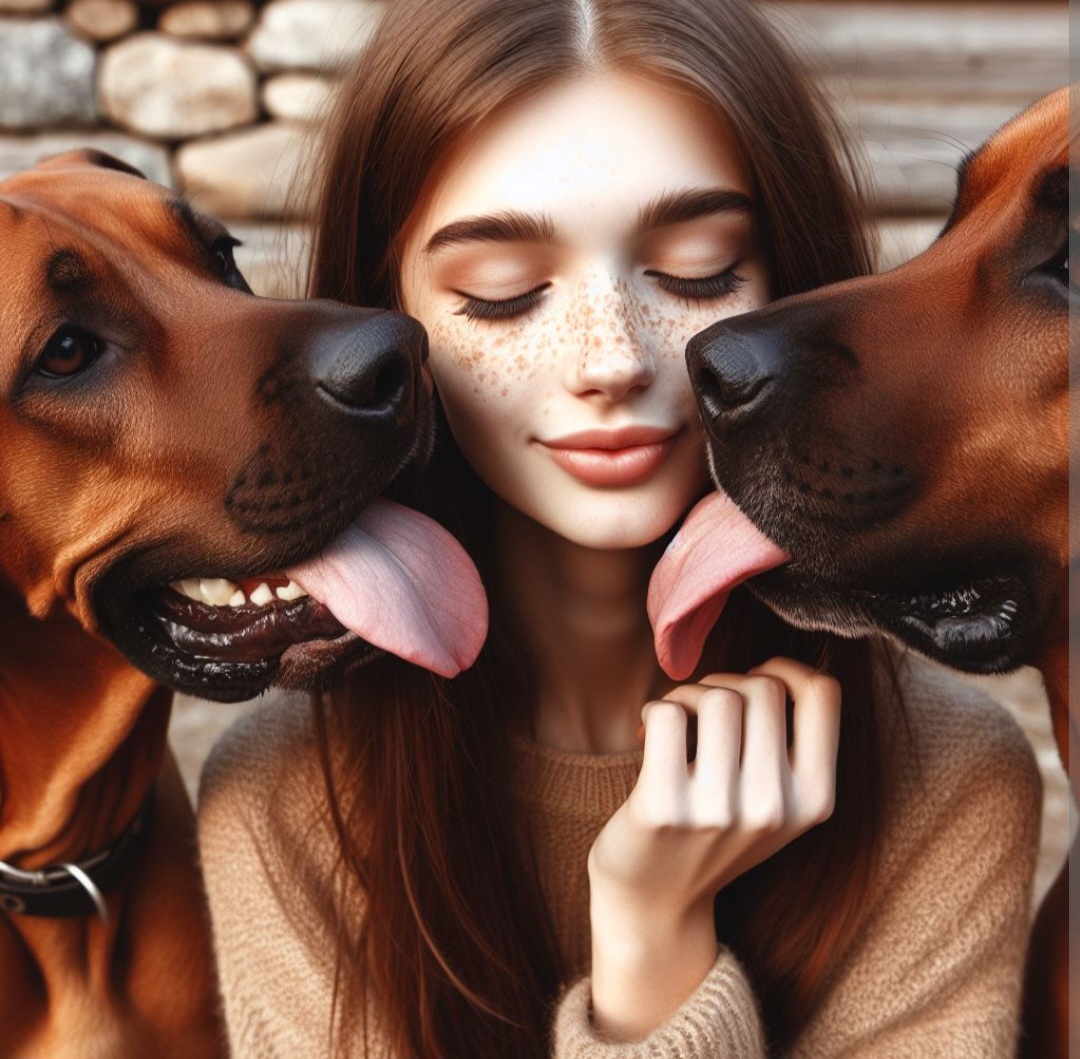 Rhodesian Ridgeback Double Licks by Augustine10 on DeviantArt