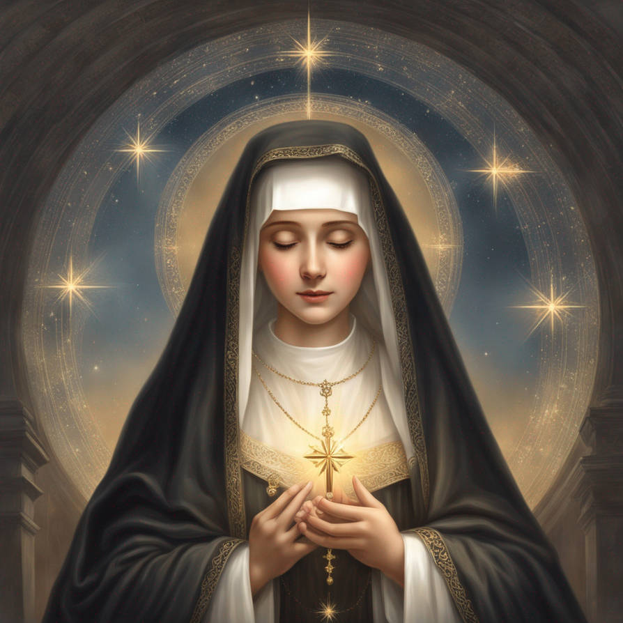 O holy protectress Saint Rita by knightmonx on DeviantArt