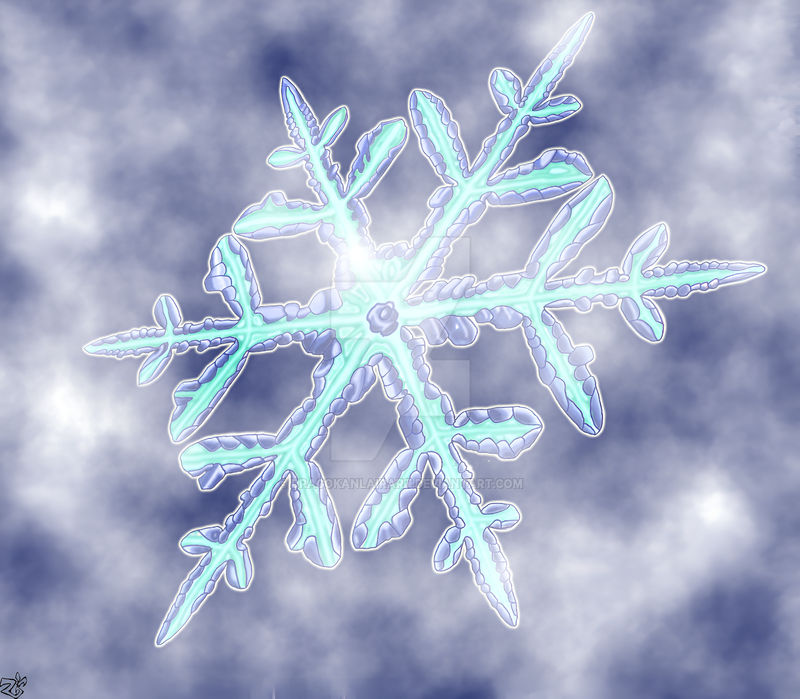 My try on snowflake. by DragokanLairArt on DeviantArt
