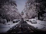 Capitol after a snow by obviologist