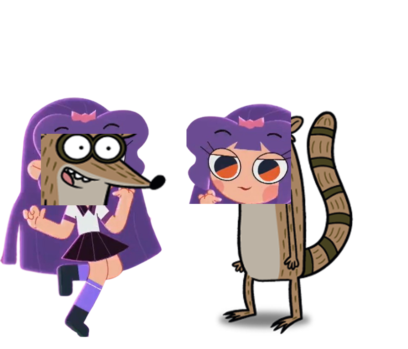 Goofy ahh Princess and Rigby by PuffleCoelhoalt on DeviantArt